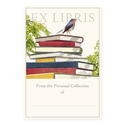 Birder Bookplates: Ex-Libris Stickers
