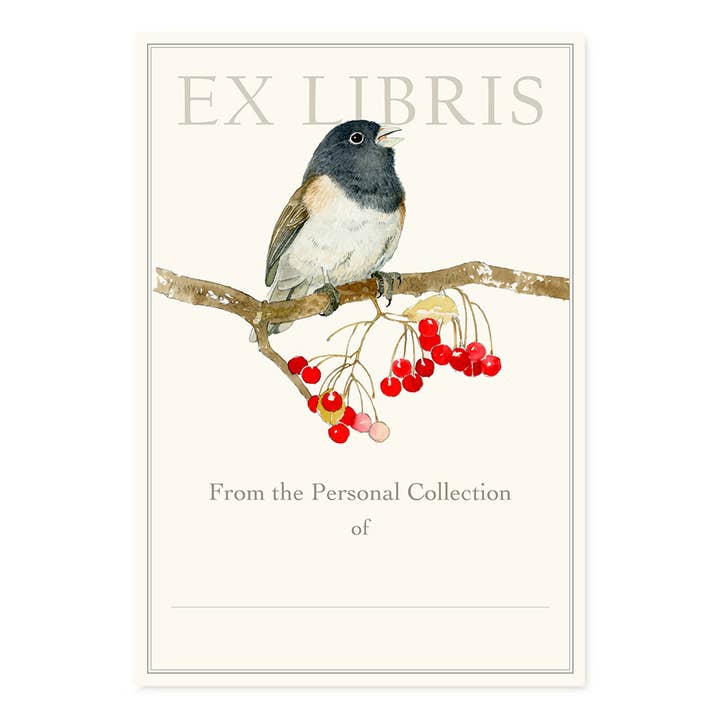 Birder Bookplates: Ex-Libris Stickers