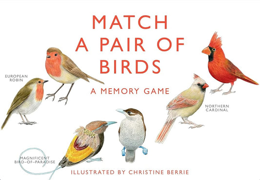 Laurence King Publishing Match a Pair of Birds: A Memory Game cover image