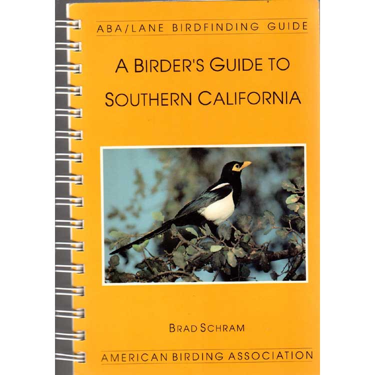 A Birder's Guide to Southern California. Fourth edition cover