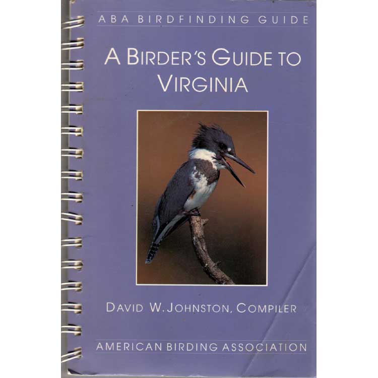 ABA Birdfinding Guide: A Birder's Guide to Virginia cover