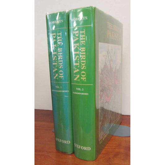 Book cover and/or sample page of The Birds of Pakistan: In Two Volumes. Volume 1: Non-Passeriformes; Volume 2: Passeriformes