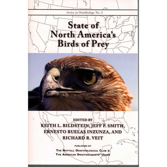 Book cover and/or sample page of State of North American Birds of Prey