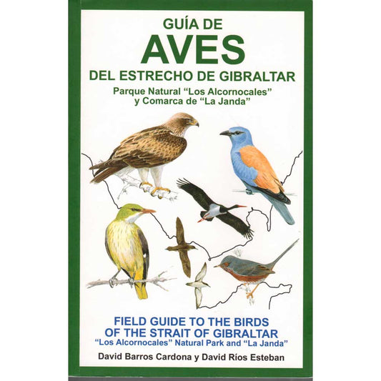 Book cover and/or sample page of Guia de Aves del Estrecho de Gibraltar