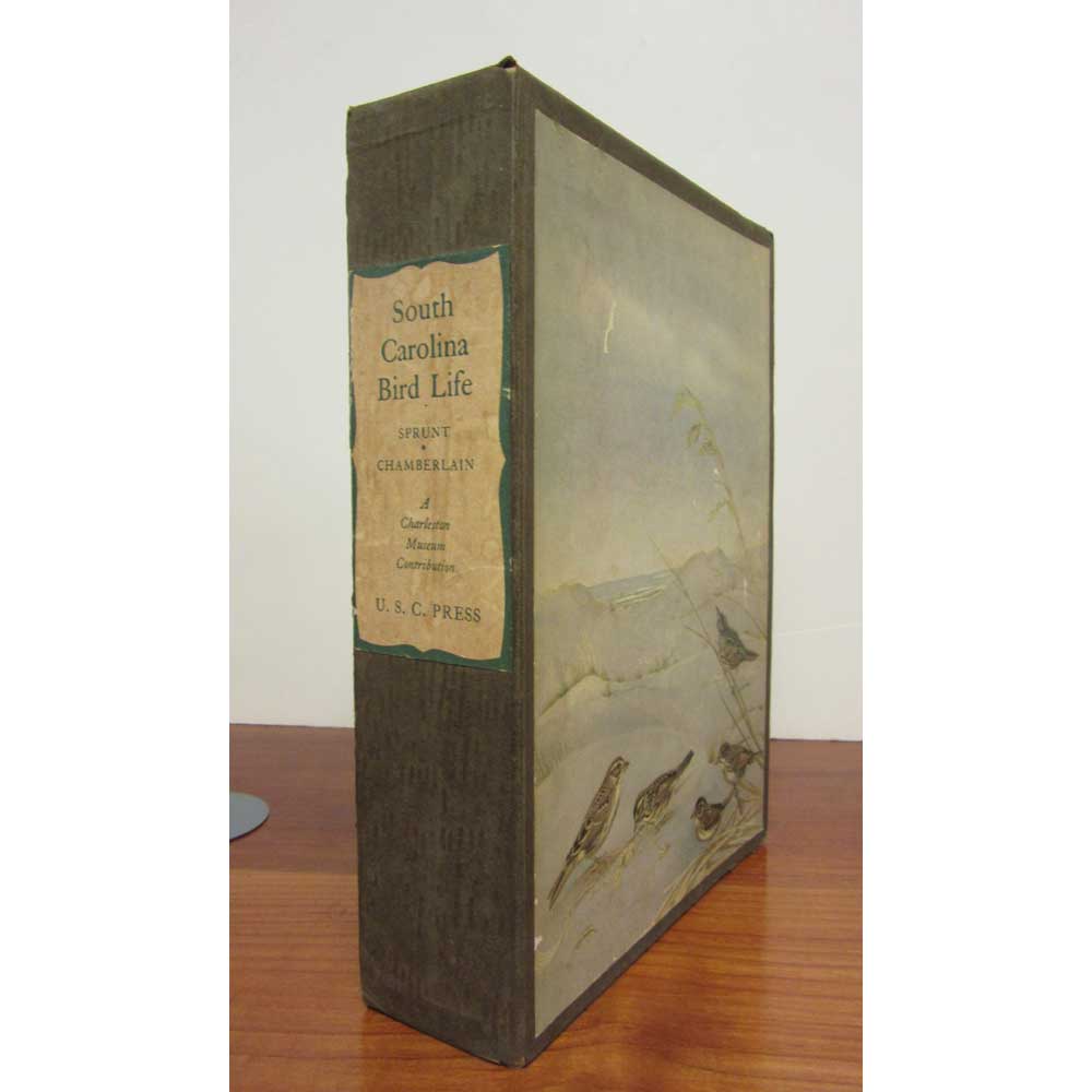 Book cover and/or sample page of South Carolina Bird Life