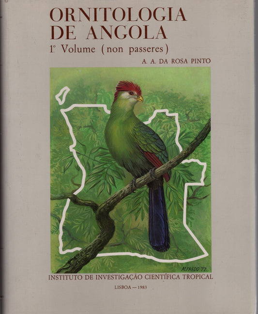 Book cover and/or sample page of Ornitologia de Angola. Volume I (Non Passeres)