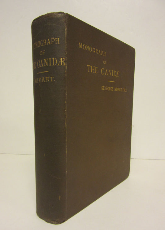 Book cover Dogs, Jackals, Wolves, and Foxes: A Monograph of the Canidae