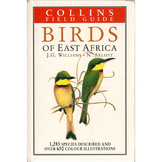 Book cover and/or sample page of A Field Guide Birds of East Africa
