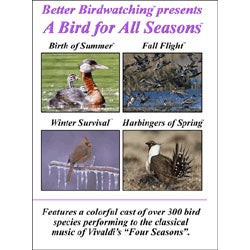 Book cover and/or sample page of Better Birdwatching Presents:  A Bird for All Seasons (4 video set) [DVD]