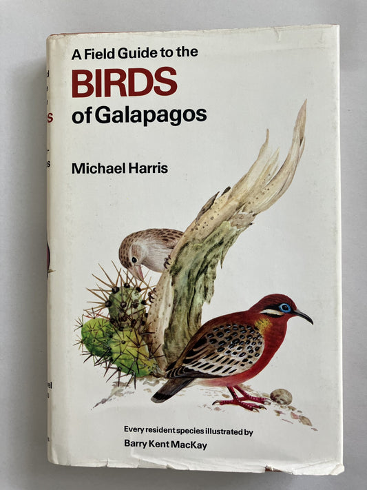 Book cover A Field Guide to the Birds of Galapagos