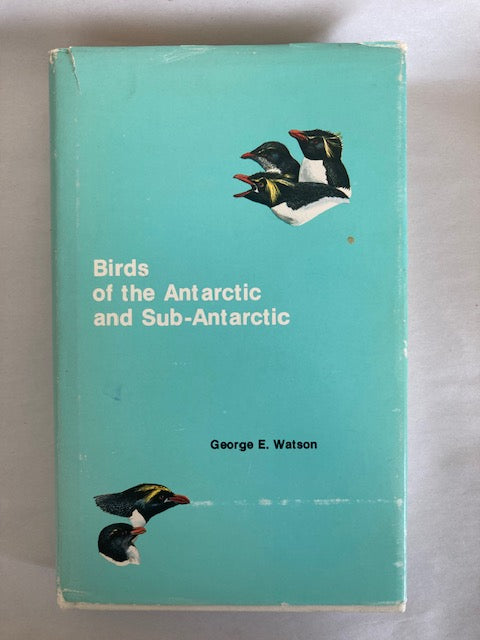 Birds of the Antarctic and Sub-Antarctic cover