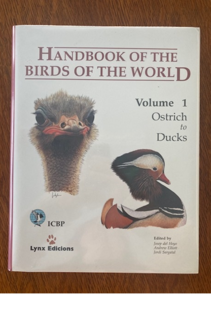 Handbook of the Birds of the World, Volumes 1 through 17 (plus Illustrated Checklist of the Birds of the World)