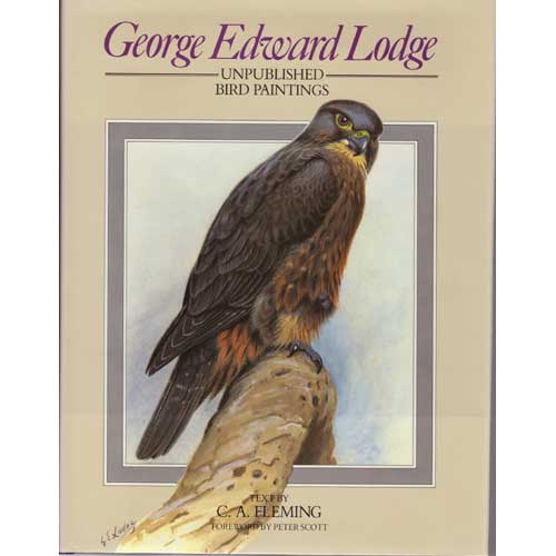 Book cover and/or sample page of George Edward Lodge: Unpublished Bird Paintings