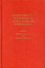 Book cover and/or sample page of Contributions to the History of North American Ornithology.  [Volume I]