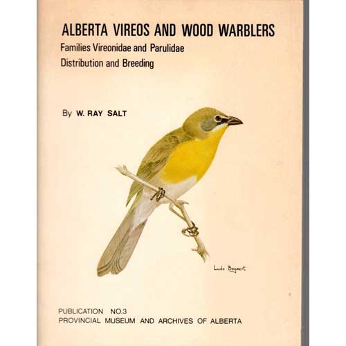 Book cover and/or sample page of Alberta Vireos and Wood Warblers