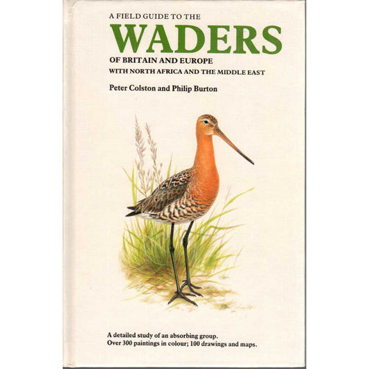 Book cover and/or sample page of A Field Guide to the Waders of Britain and Europe with North Africa and the Middle East