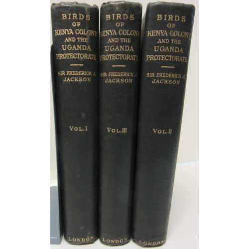 Book cover and/or sample page of The Birds of the Kenya Colony and Uganda Protectorate