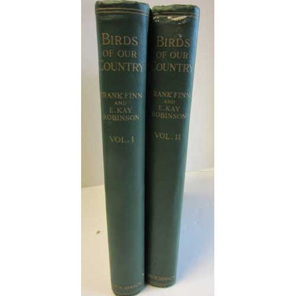 Book cover and/or sample page of Birds of Our Country  Their Eggs, Nests. Life, Haunts and Identification. [2 Vol.]