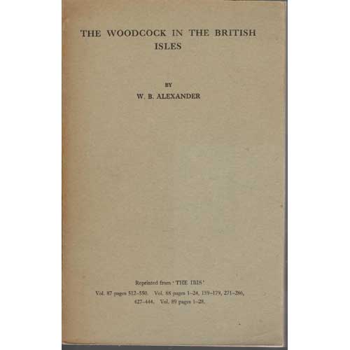 Book cover and/or sample page of The Woodcock in the British Isles