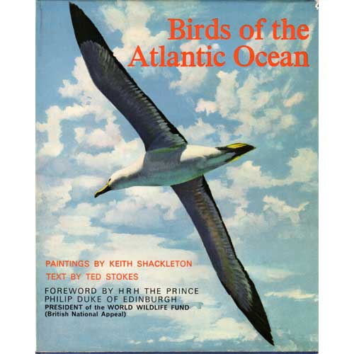 Book cover and/or sample page of Birds of the Atlantic Ocean