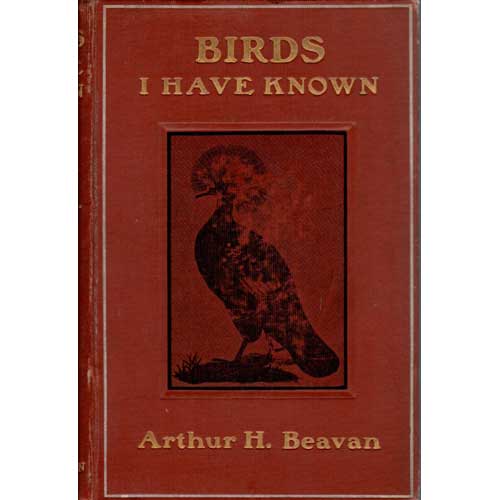 Book cover and/or sample page of Birds I Have Known
