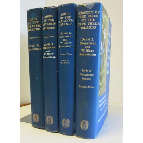 Book cover and/or sample page of Birds of the Atlantic Islands. Four Volume Set.