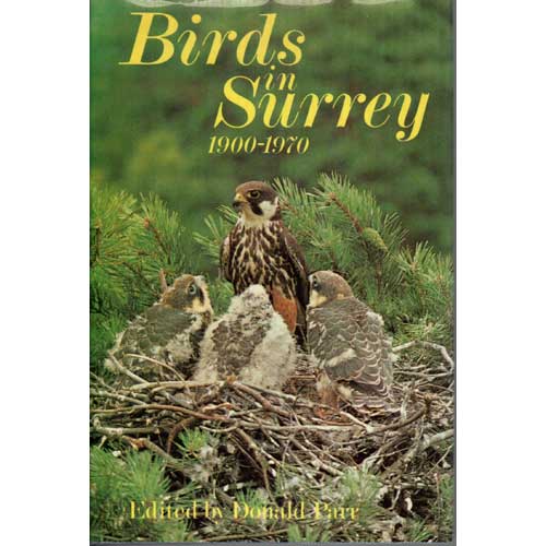 Book cover and/or sample page of Birds in Surrey 1900-1970