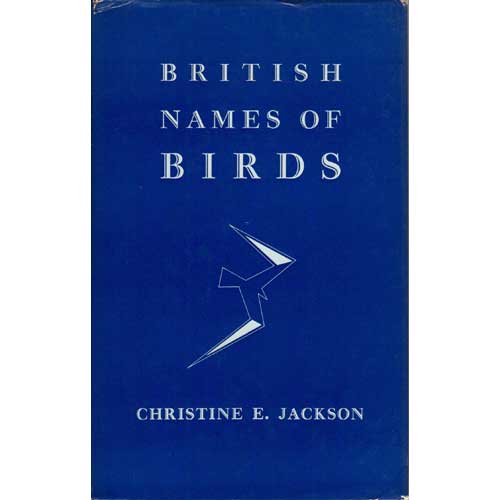Book cover and/or sample page of British Names of Birds