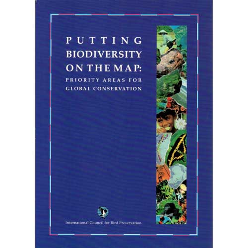 Book cover and/or sample page of Putting Biodiversity on the Map: Priority Areas for Global Conservation