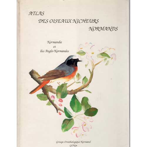 Book cover and/or sample page of Atlas des oiseaux nicheurs de Normandie et des iles Anglo-Normandes