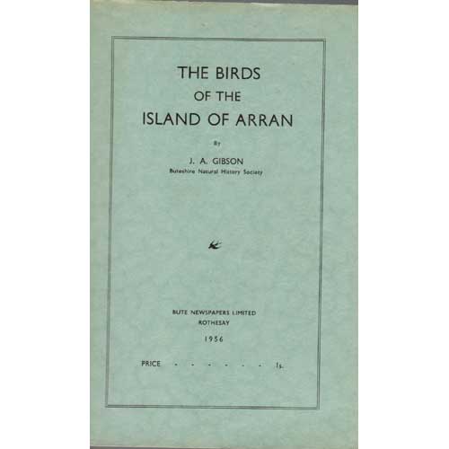 Book cover and/or sample page of The Birds of the Island of Arran