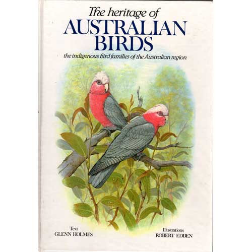 Book cover and/or sample page of The Heritage of Australian Birds