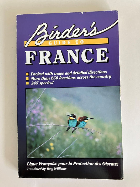 Book cover Birder's Guide to France