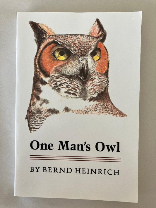 Book cover One Man's Owl
