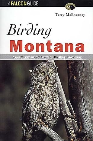 Book cover Birding Montana