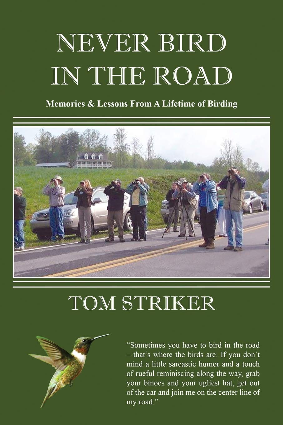Book cover Never Bird in the Road