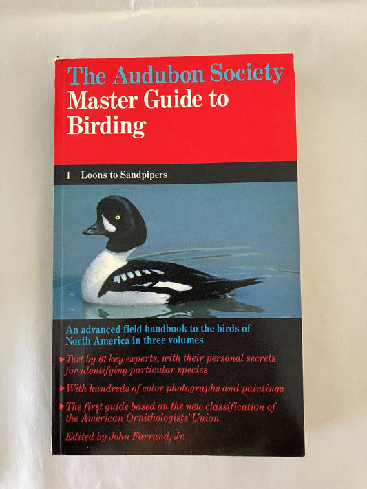 Book cover The Audubon Society Master Guide to Birding,   3 Volume Set