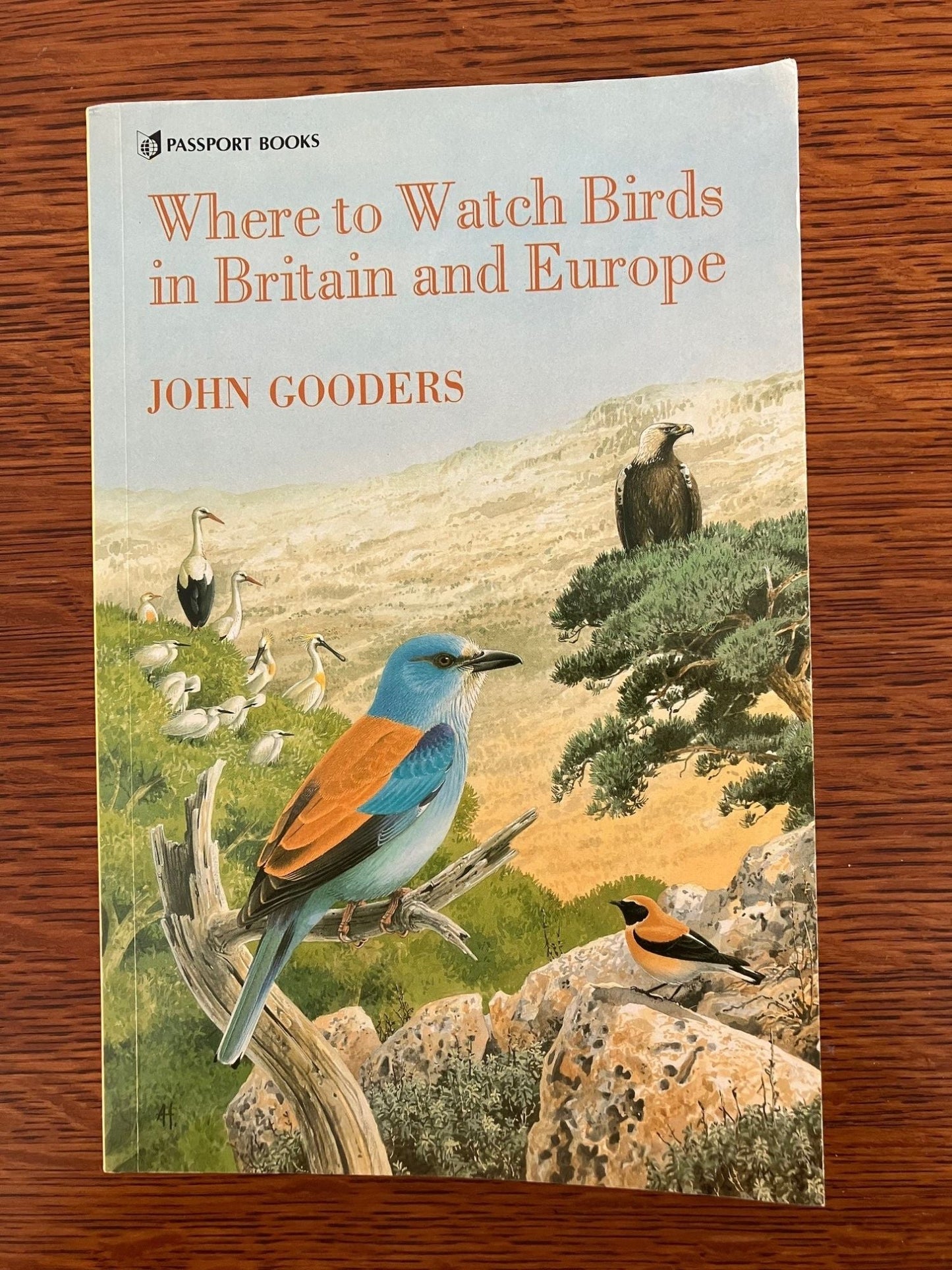 Book cover Where to Watch Birds in Britain and Europe