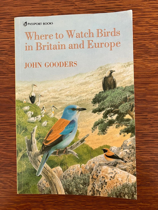 Book cover Where to Watch Birds in Britain and Europe