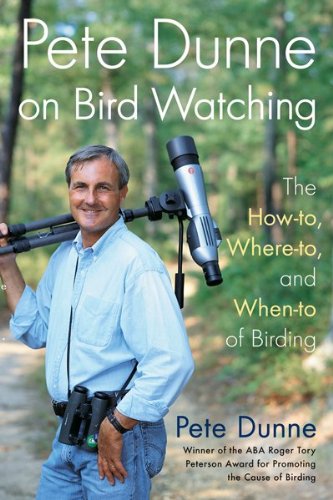 Book cover Pete Dunne on Bird Watching