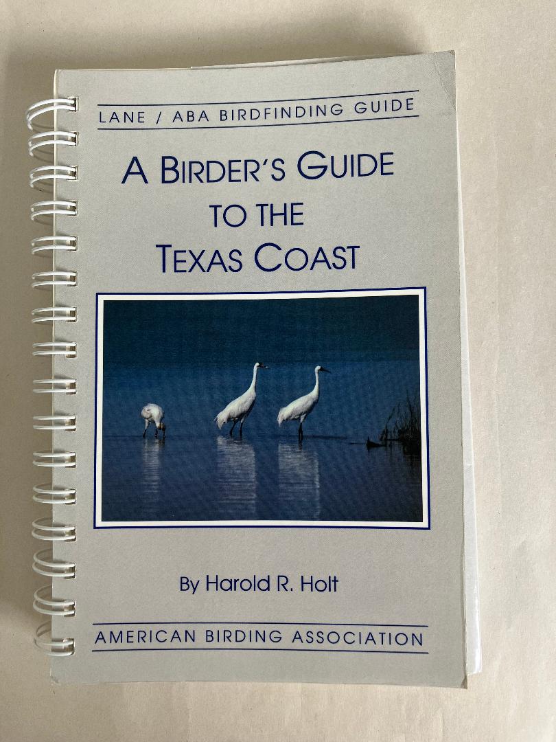 ABA Birdfinding Guide: A Birder's Guide to the Texas Coast cover