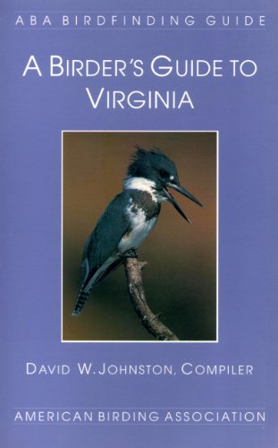 Book cover ABA Birdfinding Guide: A Birder's Guide to Virginia