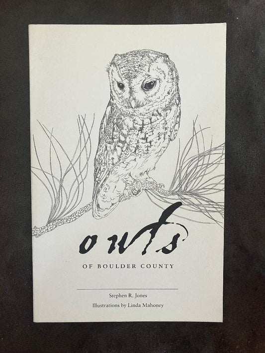 Book cover Owls of Boulder County