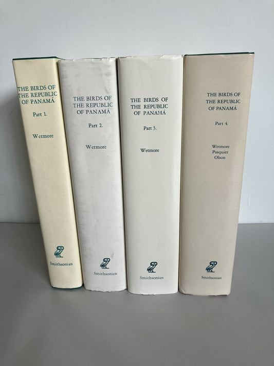 Book cover The Birds of the Republic of Panama (Panama). Parts 1 - 4