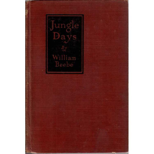 Book cover and/or sample page of Jungle Days