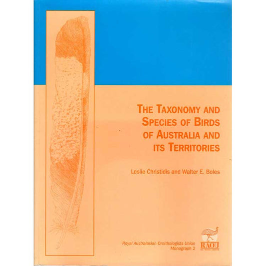Book cover and/or sample page of Taxonomy and Species of Birds of Australia and Its Territories