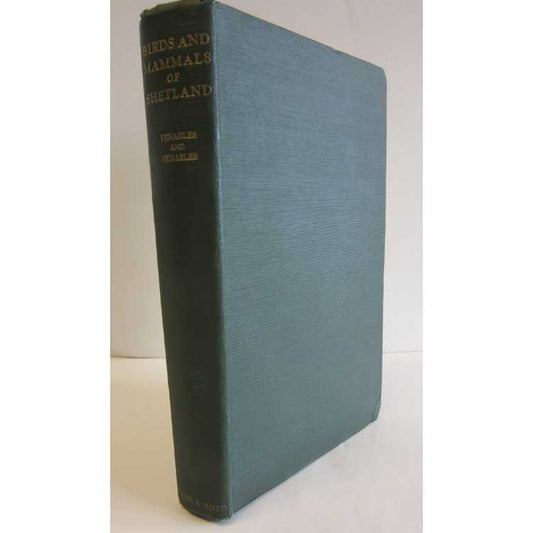 Birds and Mammals of Shetland cover