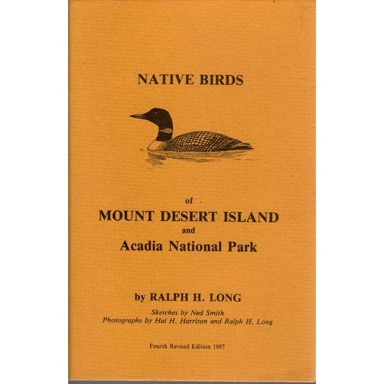 Book cover and/or sample page of Native Birds of Mount Desert Island and Acadia National Park