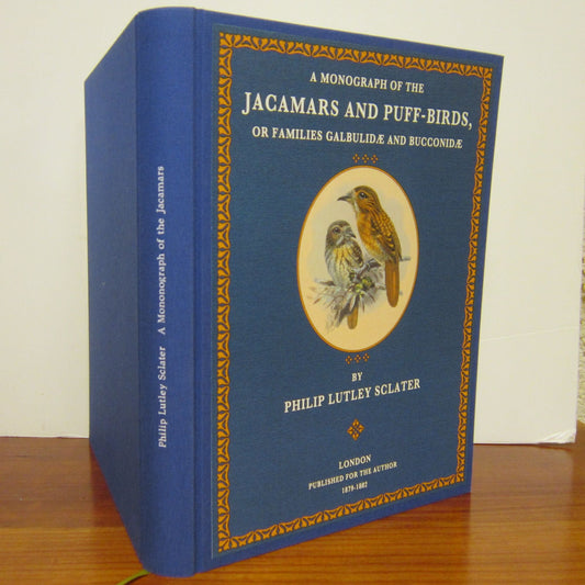 Book cover and/or sample page of A Monograph of the Jacamars and Puff-birds or Families Galbulidae and Bucconidae.