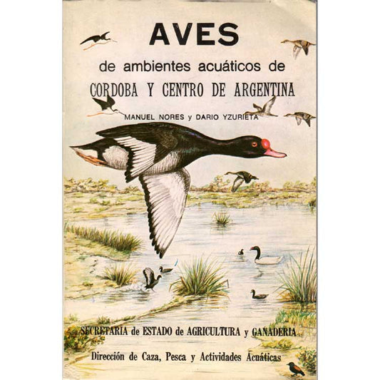 Book cover and/or sample page of Aves de Ambientes Acuaticos de Cordoba y Centro de Argentina